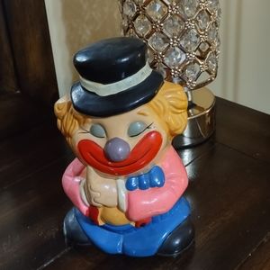 Vintage clown bank